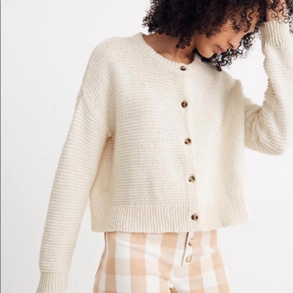 Madewell Sweaters - Madewell Deville Cardigan Knit Sweater
